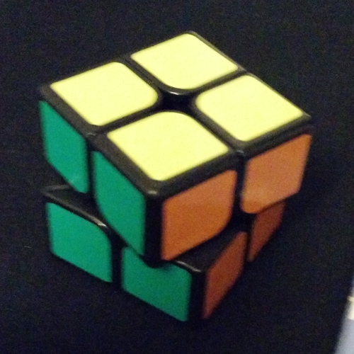 Stickered dia yan zan chi two by two cube