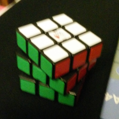 Official Rubik's three by three speed cube